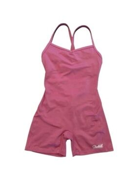 Bombshell Sportswear Pink Athletic Jumpsuit Romper